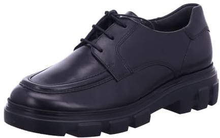 Paul Green Damen Schnürhalbschuh in schwarz