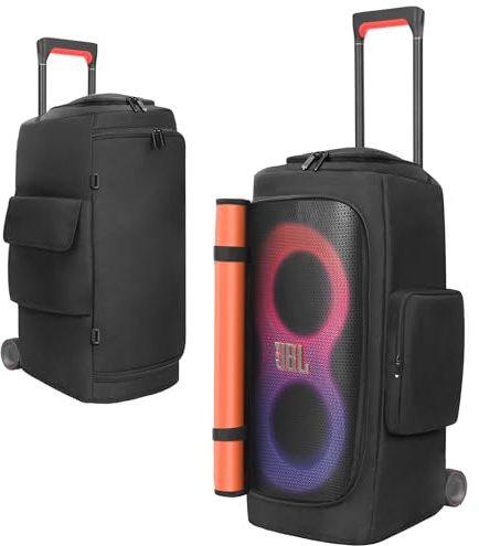 TATAVR Schutzabdeckung for JBL PartyBox 320 Lautsprecher Doppelschicht Schild, Lautsprechertasche for JBL Party Box Serie, Kratzfeste Staubdichte Shell tragbare Tragtasche für PartyBox 320