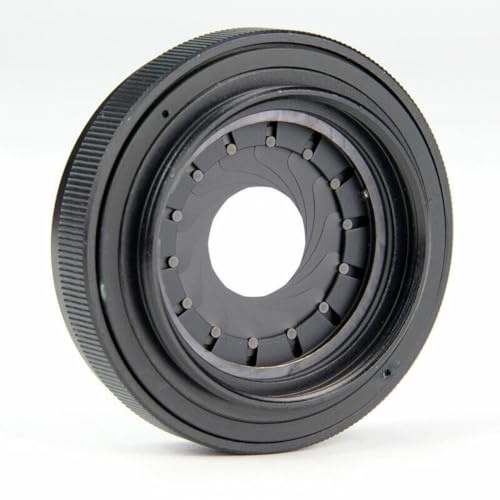 FACAIIO Verstellbarer Iris-Membranadapter für Ring, M30 auf M37 Objektivhalterung, 15–26 mm Blende Objektiv und Geräte