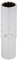 Draper 33734 1/2 Square Drive Hi-Torq 12 Point Deep Socket, 16mm Size