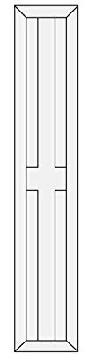 Ersatzwendeplatte 50 x 5,5 x 1,1 mm