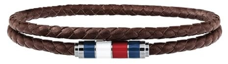 Tommy Hilfiger Herren-Seilarmbadn Edelstahl 2790055