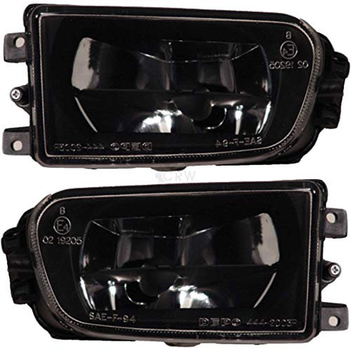 Diederichs Nebelscheinwerfer Set für BMW 5 E39 Touring H7 Schwarz Auto 12V Halogen Glas links/rechts 13.03x17.28x21.82 cm