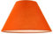 Traditional 12 Vibrant Orange Cotton Coolie Lampshade Suitable for Table Lamp or Pendant by Happy Homewares
