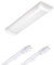 ELG Leuchten Aufbauleuchte Feuchtraumleuchte LED 60cm 2-flammig inkl. 2x7W LED 3000K Warmweiss 2x990lm Werkstattleuchte Arbeitsleuchte Werkstattlampe 2-seitig-gesockelt (3000k-os)