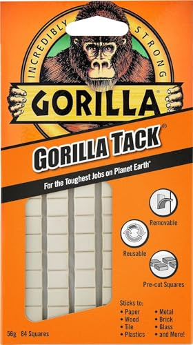 Gorilla 3144001 Tack 56g, White