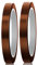 LUTER 2 Rollen Hochtemperatur-Sublimationsband, hitzebeständig, Thermoband für Sublimationsdruck, Wärmeübertragung, Isolierung, Wellenschweißen, 15 mm x 33 m, Hellbraun