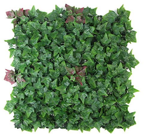 Exelgreen - Mur végétal Artificiel Lierre - 1m x 1m