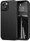 Tasikar Compatible with iPhone 14 Case, Carbon Fiber Leather Texture with TPU Bumper Slim Protective Cover Case, Black