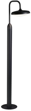 Paulmann 94760 LED Außenleuchte Pollerleuchte Nostro seewasserresistent IP44 rund 1.135mm 3000K 10W 900lm 230V Anthrazit Aluminium Warmweiß