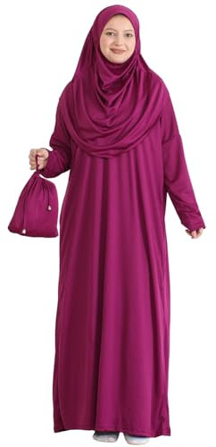 Prien Gebetskleidung Für Frauen Mit Tasche Hijab, Islam Damen Kleidung Set, Abaya Kopftuch, Muslim Kleider, Khimar