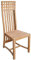 Teako Design Esszimmerstuhl Lammhult aus Teakholz, 115 x 47 x 54 cm, Esszimmer Möbel, FLEGT-Lizenziertes Teak, Robust, Langlebige Holzmöbel, Massivholz, Pflegeleicht, naturfarben