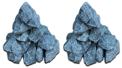 Bulliing Pietre da Sauna 30 kg,Sali Sauna Pietra di Sale,Sale Cristalli Pietre per Sauna Misto,Accessori Sauna per Stufa Sauna Infuso di Sauna