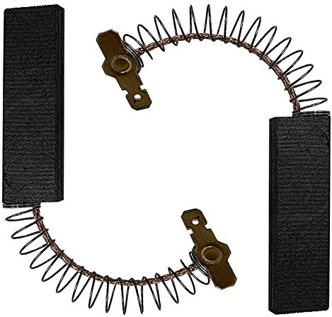 2x Kohlebürsten Motorkohlen für Bosch, Constructa, Neff und Siemens 00605694 für Waschmaschine/Waschtrockner 4,8mm AMP