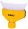 DEWALT Shop Vac Staubsammler, Nass- und Trockensauger-Zubehöraufsätze für einfaches Auffangen von Staub, Trichter-Design, freihändig, DXVA00-1500, 1 Stück, Gelb