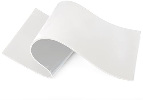 RUNJRX KEYBOARD Foam for Mechanical Keyboard Bottom, Keyboard Sound Dampening Foam, Made of LE-32W Poron (3mm Thick, White)