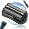 21B Scherkopf Herren für Braun Series 3, Ersatzkopf Shaving Head Rasierer S3 Elektrorasierer Scherkopf ersatzteile Kompatibel mit S3 Rasierer 310S 320S 330S 340S 360S 3000S 3040S 3050CC