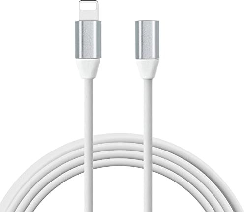 BOFA Eco Tableware 6.6FT Cable Adaptador de Cable para Conector Hembra para iOS, Cable de Carga y Sincronización de Vídeo, Compatible con Dispositivos iOS (Teléfono/Pad/Pod)