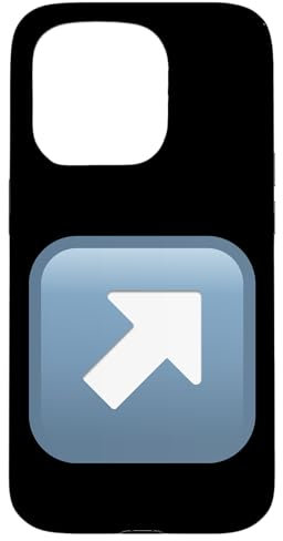 Up-Right Arrow Case for iPhone 15 Pro