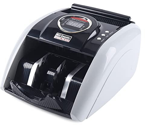 Tragbarer GeldzäHler Banknoten ZäHler Geld Maschine GeldscheinprüFer BanknotenzäHle GeldzäHlmaschine ZäHlen Led Anzeige GeldscheinzäHler BanknotenzäHler ScheinzäHler FüR Banken EinzelhandelsgeschäFte