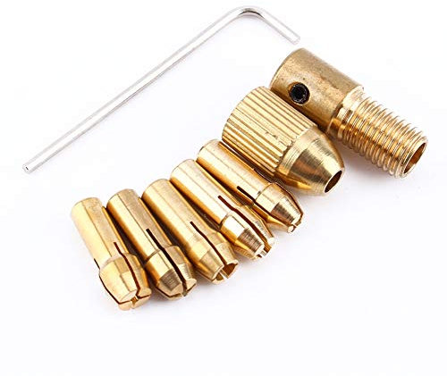 0.5 Mm-3 Mm Small Electrical Urgent-bit Collet, Copper-Miniature Drill for Special Mini Drill, Laptop-Micro- Tool, for Aluminum Top and Cardboard Punch