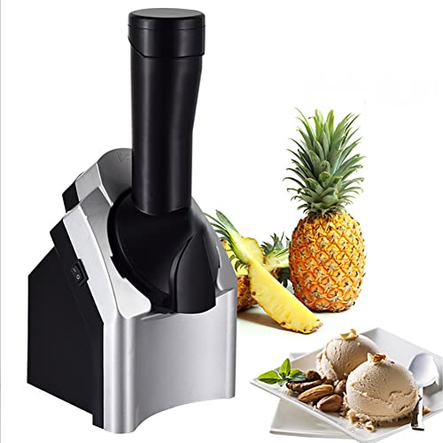 Ice Cream Maker Dessert Fruit Serve Ice Cream Machine Frozen Dessert Maker Home Ice Cream Maker for Making Healthy Soft Serve Sherbet Sorbet Fruit Ice Cream Frozen Yogurt for Kids