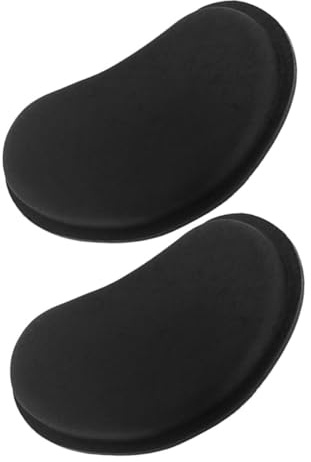 SOIMISS 2 Stück Ergonomische Maus Handgelenkauflage EVA Material Wellenförmige Mittelfurche für Natürliche Handgelenkhaltung Gaming Büro Computer Nutzung