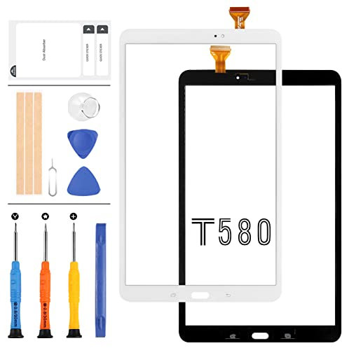 Srjtek Écran Pièces de Rechange pour Samsung Galaxy Tab A 10.1 T580 T585 Sm-t580 Sm-t585, Écran Tactile de Rechange pour Réparation Écran