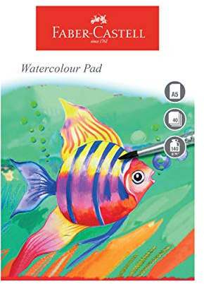 Faber-Castell WD835212 A5 140 GSM Watercolour Pad