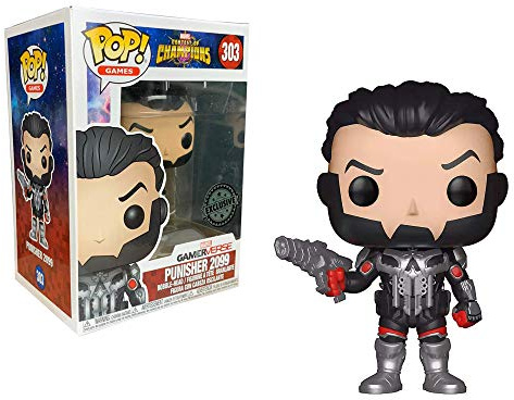 Pop Marvel Contest of Champions Punisher 2099 Exclusive