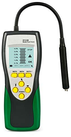 BELEY Testeur de Liquide de Frein Automobile Auto Détection de Indicateur D'humidité avec 2.2 LCD pour Dot3 DOT4 DOT5 Liquide