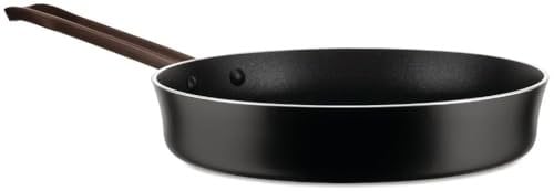 Alessi edo Padella con Manico Lungo, Inossidabile, Acciaio, Marrone, Ø 24