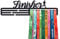 United Medals Finisher Sport Porta Medaglie Acciaio - Nero | 48 medaglie | Medal Hanger Display | Steel Medal Holder