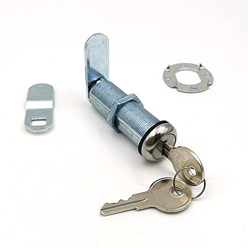 Milcraft Extra-Long RV Cam Lock With 8025 Key Code, 2 Inch Weather Resistant for RV, Thick Drawer, and Compartment Door, Replacing CH751
