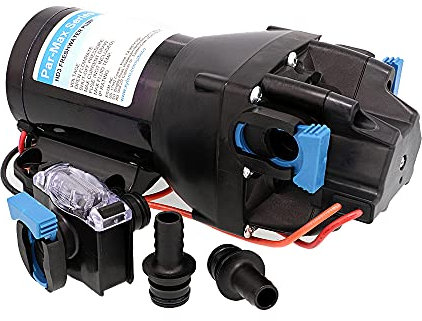 Jabsco Q301J-118S-3A, ParMax HD3-12V 3GPM 60PSI Heavy Duty Freshwater Delivery Pump