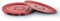 Cheerful Bargains 33cm Set of 6 Shiny Red Charger Plates - Glamorous Focal Point Round Chargers, Ideal for Everyday Use, Not Dishwasher Safe, Easy to Clean, Sold in Sets for Convenience