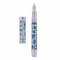 Asvine V169 Vacuum Filling Fountain Pen Extra Fine Nib, Water Drop Skeleton Transparent Gray Blue Acrylic Pen Case Set