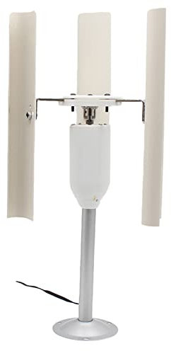 SINGID Modelo de turbina eólica de eje vertical generador de imán permanente trifásico Molino de viento Pantalla DIY