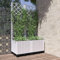 ShGaxin Jardinière avec treillis PP blanc 80 x 40 x 136 cm, pots de fleurs, jardinières extérieures, raised bed, jardinière balcon, pots Balcon - 153282