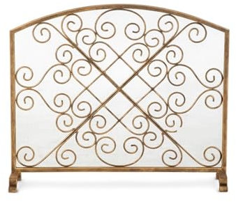 Protectora para Chimenea Creative European Style Iron Frame Guardrail Fireplace Screen Protective Cover Partition Fire Fireplace Accessories Salvachispas