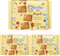Mulino Bianco Biscotti Frollini Rigoli con Miele Italiano, Perfetti per la Colazione- 800 g (Confezione da 3)