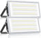 YIQIBRO Projecteur LED Extérieur 100W 2 Pièce, 10000LM 6500K, 85-265V Spot LED Extérieur mit Transformateur, IP67 Imperméable Éclairage de Sécurité pour Jardin,Terrasse,Garage,Usine,Sites Sportifs