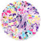 50Pcs Aufkleber Little Pony, Wasserfeste Vinyl Stickers, Leicht Aufzutragen und Abzuziehen