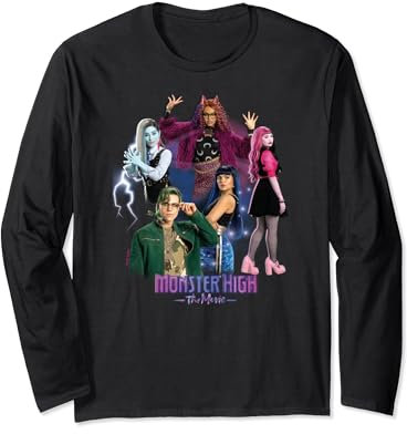 Monster High - MH-Logo und Gruppe Langarmshirt