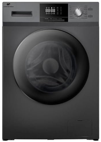 Lave-linge hublot CONTINENTAL EDISON CELL10140S2 - 10 kg - Largeur 60 cm - Classe A - 1400 trs/min - moteur induction -Anthracite