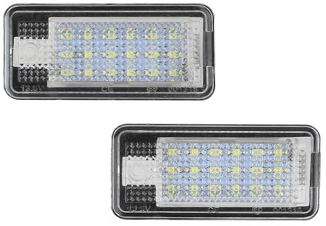 TEAFIRST 2x LED Kennzeichenbeleuchtung für Audi A4 8E B6 B7 A3 8P A6 4F Q7 NS DHL