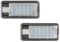 TEAFIRST 2x LED Kennzeichenbeleuchtung für Audi A4 8E B6 B7 A3 8P A6 4F Q7 NS DHL