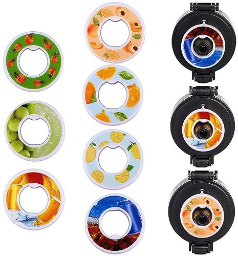 Pods Pack pour Bouteille Pour Air Up, Air Gourde Up Pod avec accessoires de parfum, Dosettes de tasse d'eau Dosettes de goût de fruits à 0 saveurs de sucre