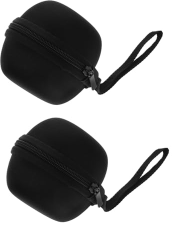 TOYANDONA Yo-Yo Ball-Aufbewahrungstasche, tragbare EVA-Tragetasche mit Reißverschluss, kompakte Handgelenk-Ball-Aufbewahrung und Schutz für Reisen und Spielen, 8,9 x 8,9 x 8,9 cm