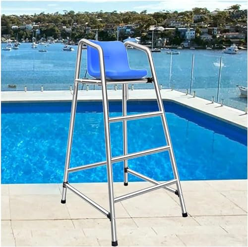 Taburete alto para piscina, escalera desmontable para piscina, 120 cm/150 cm/180 cm, taburetes de acero inoxidable, silla elevada para exteriores, lago, piscina, patio, playa, capacidad de 300 kg (3